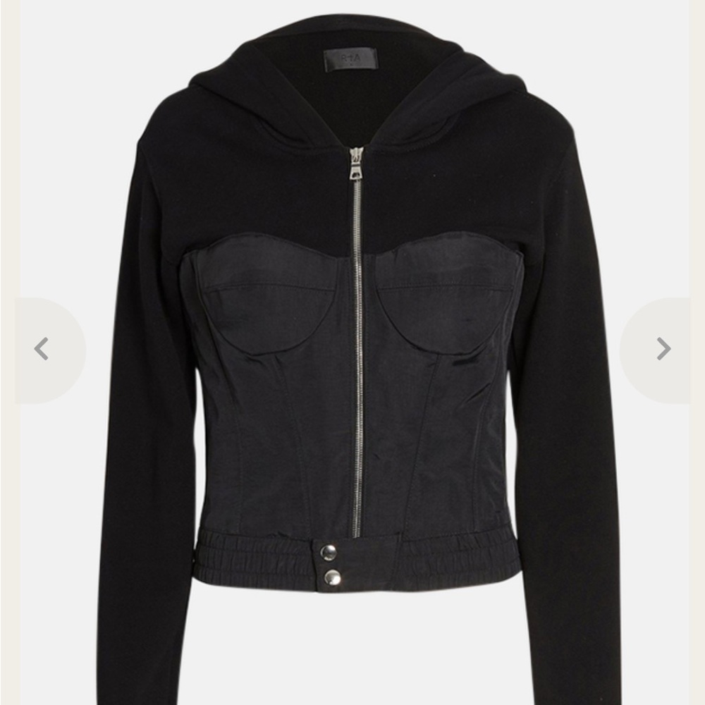 RTA Felicia Zip Hoodie